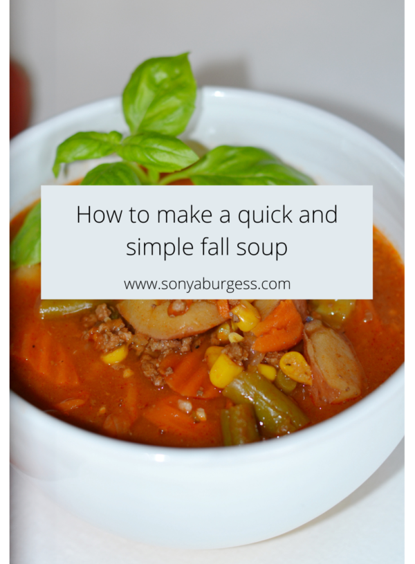 How to make a quick and simple fall soup
