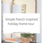 French inspired holiday