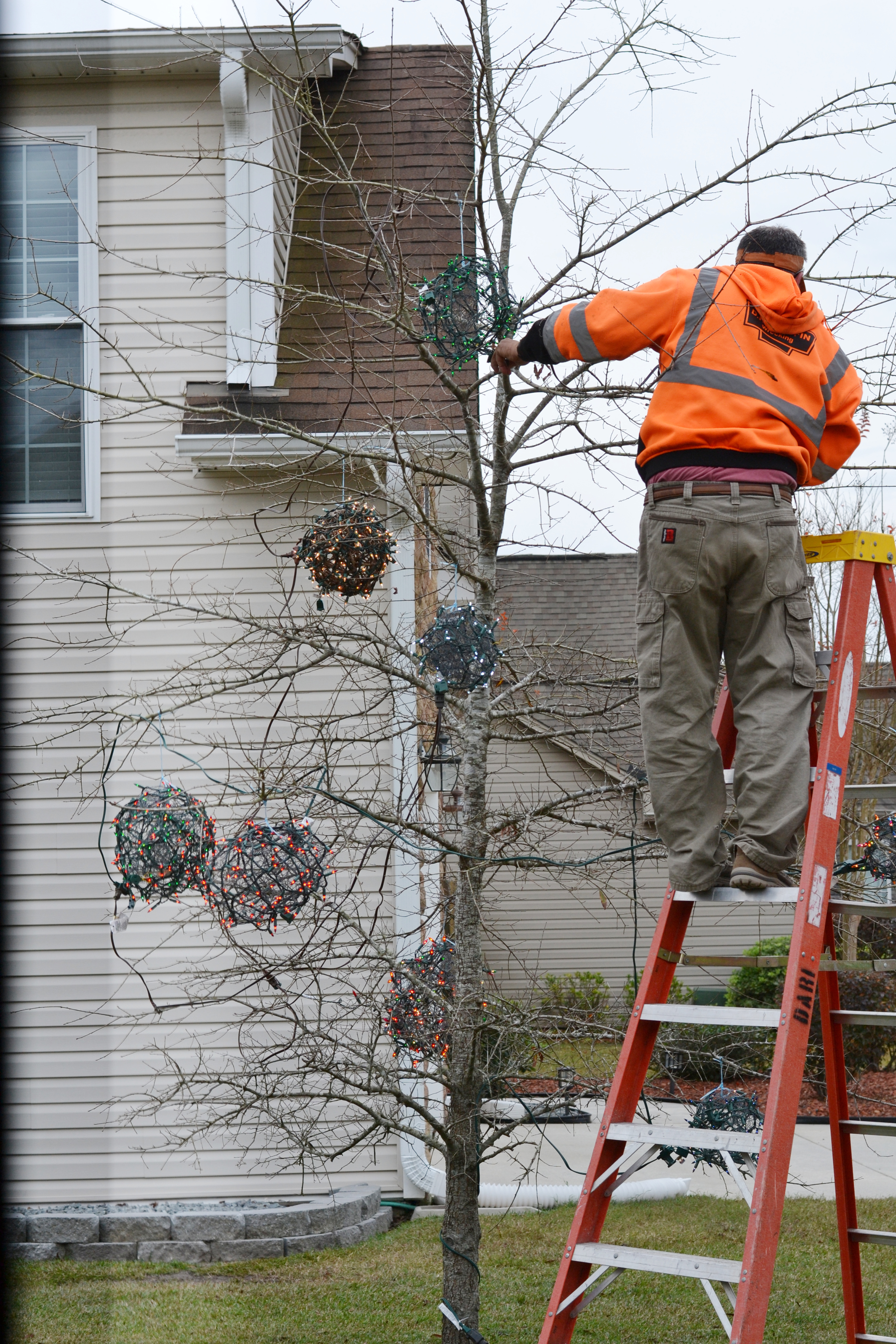 Outdoor holiday lights