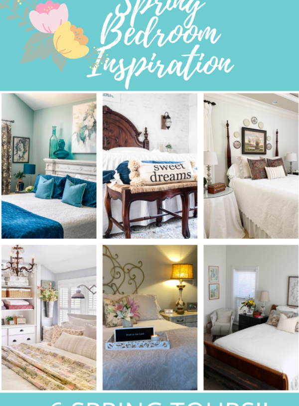 Simple steps to adding Spring touches to your master bedroom