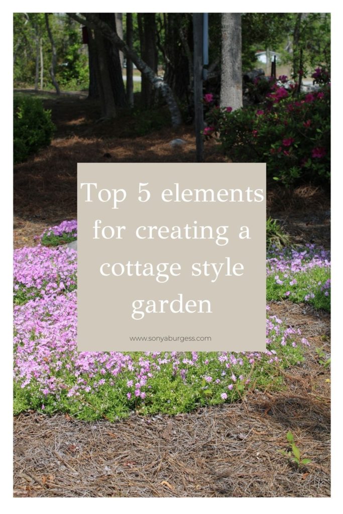 Cottage garden elements