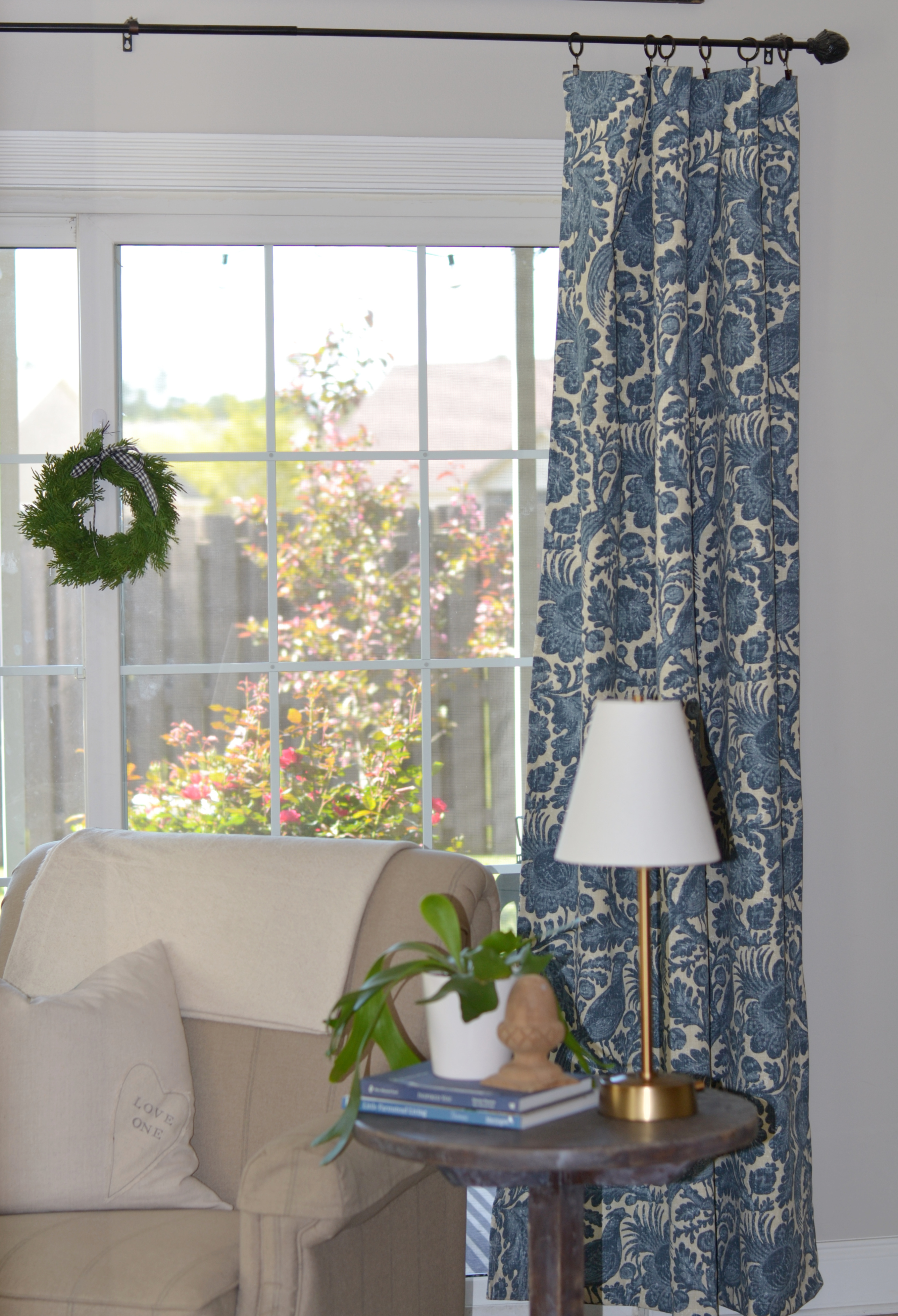 patterned curtains